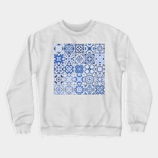 Mosaic tile tribal pattern Crewneck Sweatshirt